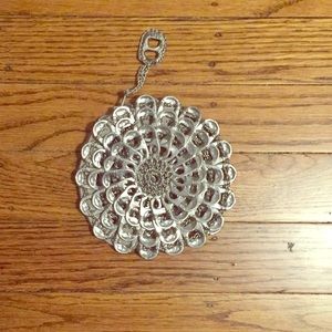 Homemade bottle cap coin purse